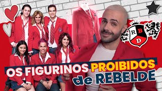 OS FIGURINOS PROIBIDOS DE REBELDE | RBD