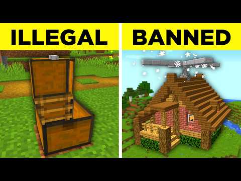 89 Rumah Paling ILLEGAL Yang Ada di Minecraft!