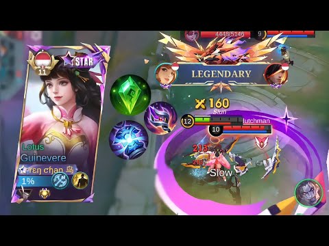BUILD WAJIB GUINEVERE 1 COMBO MUSUH SIRNA - Mobile Legends