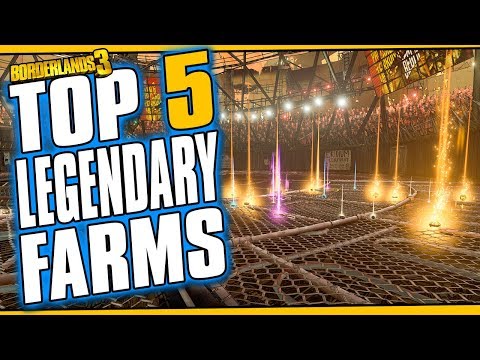 Top 5 BEST Legendary Loot Farms - NEW VERSION IN DESCRIPTION!!!! [Borderlands 3]