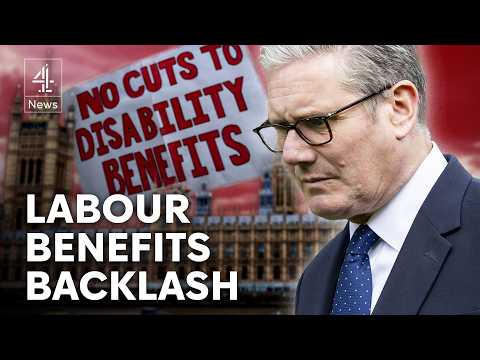 YouTube video thumbnail: Starmer Pushing Forward With Welfare Cuts Despite MP Rebellion