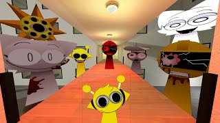 Nightmare Piramixed Sprunki Family And Phases Nextbot Gmod