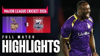 Los Angeles Knight Riders vs Washington Freedom | Match Highlights | #MLC