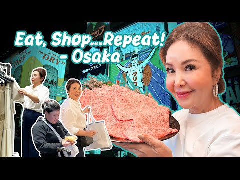 Osaka Shopping and Food Trip! | Small Laude