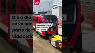 Dos nuevos trenes en Bogotá 🚝. Nuestro Metro avanza  🤩.