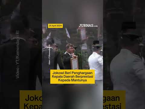 Jokowi Beri Penghargaan kepada Menantunya
