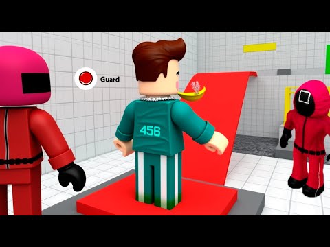 ПОБЕГ в Roblox ИГРЫ КАЛЬМАРА Squid Games 2 !