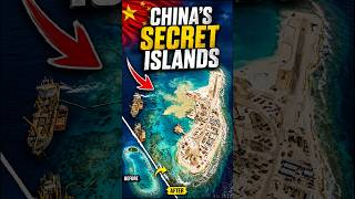 Why China is Building Artificial Islands 🇨🇳⚓️ #shortsfeed #shorts #youtubeshorts