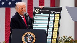 YouTube video thumbnail: US Imposes new Tariffs on Dozens of Countries Over 'Forced Labour' Claims