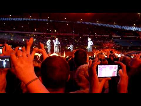 Progress Live 2011: Take That Perform Never Forget At Manchester (7 June)