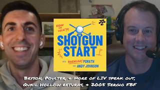 Bryson & more LIV players speak out, Truist thoughts, & FBF to a Sergio collapse | The Shotgun Start