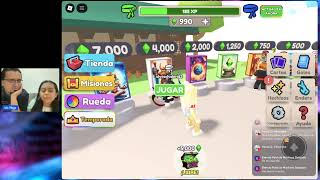 Jugando Roblox con Iris Vlogs y El Profe Luis