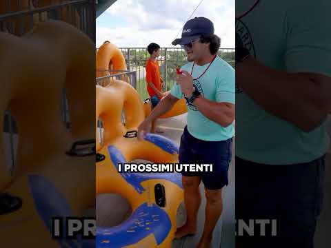 Si Sono Bloccati Nello Scivolo D'Acqua (Crediti: @splashway)