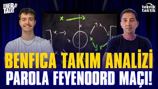 BENFICA TAKIM ANALİZİ, “PAROLA FEYENOORD MAÇI!” | FenerTalks “Teknik Taktik”