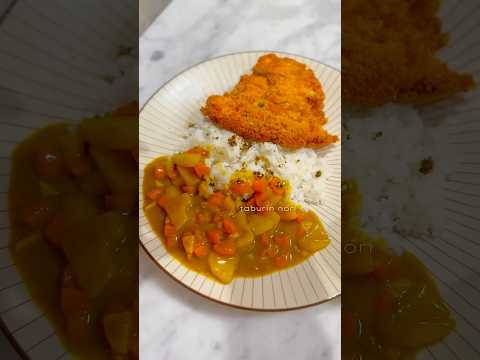 Japanese chicken curry katsu buat bekal suami kerja🥰 #cooking #japanesefood #pilotlife