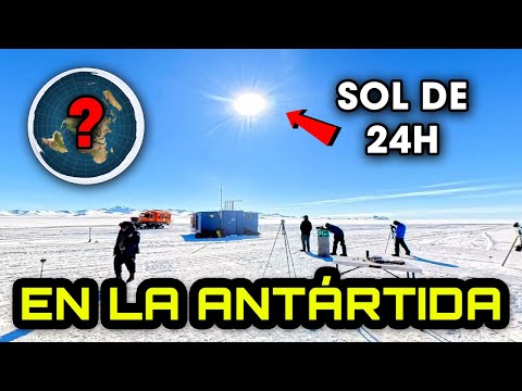 Terraplanistas viajan a la Antártida y descubren algo IMPACTANTE