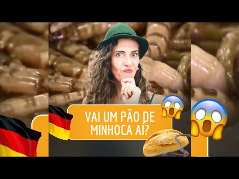 FARINHA DE MINHOCA NA ALEMANHA?! 🪱🥖 | Sustentabilidade, Cultura e Idioma Alemão