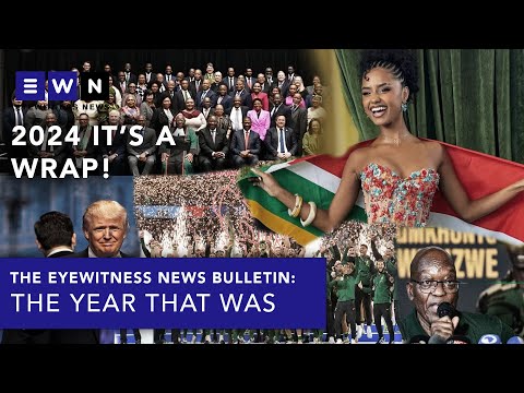 The year that was: SA World Rugby Champs, hottest ever, Gaza Genocide, Trump & Zuma return