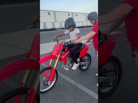 IS HE READY FOR THE CRF150RB? #shorts
