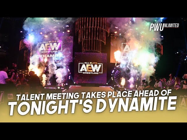 Talent Meeting Takes Place Ahead Of Dynamite, Multiple Top Talents Lead The Meeting