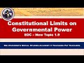 Civics 2024 EOC Exam: Constitutional Limits on Governmental Power