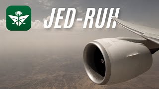 الخطوط السعودية B777-300ER | من جدة إلى الرياض 
