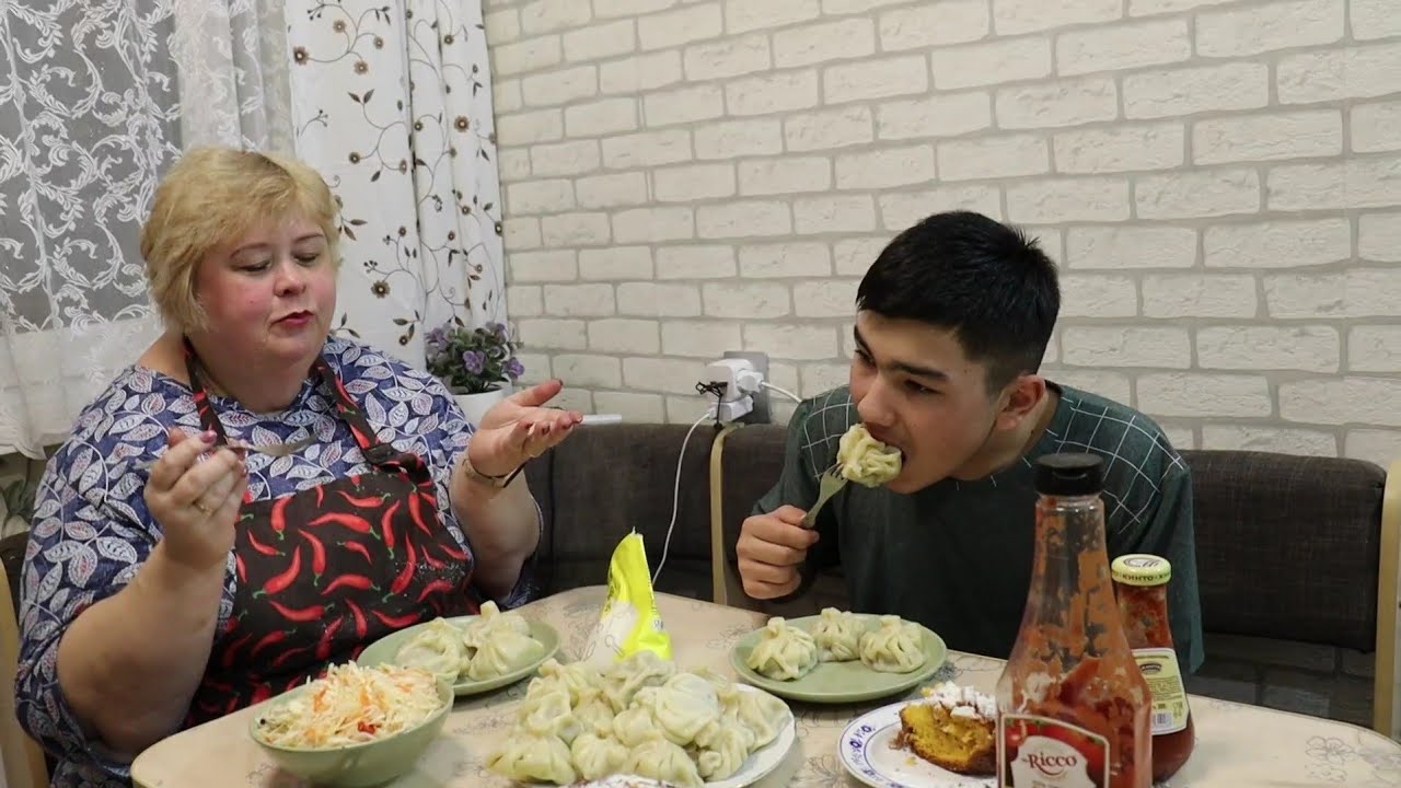 Лимонный кекс из детства. Любимые хинкали моих мужичков.