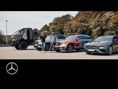JP Kraemer und Matthias Malmedie mit 4 Sternen auf der Rennstrecke | Unimog, GLC F-CELL, GLE, CLA SB