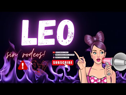 ♌️LEO-SE LANZA Y TE DICE ESTO!!🤯
