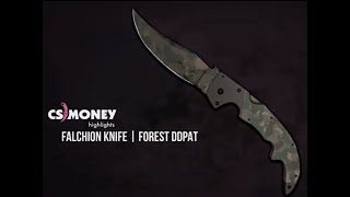 Falchion Knife Forest DDPAT Gameplay