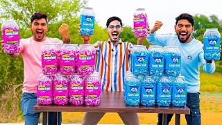 Center Fresh VS Center Fruit  Making Biggest Bubble   किस में बड़ा गुब्बारा बनेगा