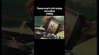 Tomorrow’s oils today! Valvoline, 1990 #oil #valvoline #motoring