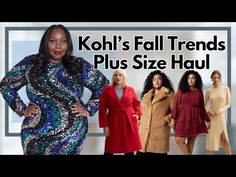 Kohl's Plus Size Fall Trends & Holiday Haul