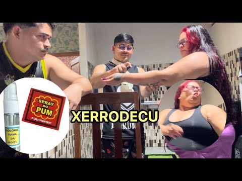 XERRODECU TROLAMOS NOSSA MÃE COM O PERFUME DE PUM