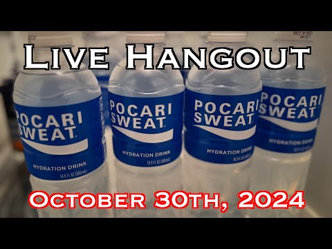 Live Hangout - October 30th, 2024