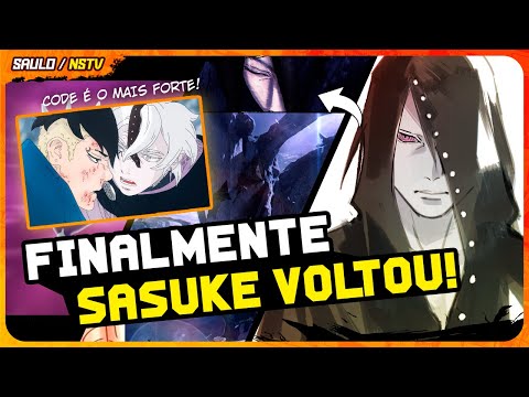 SASUKE VOLTOU INFILTRADO❗ CODE É O MAIS FORTE DO MANGÁ❓ - BORUTO TWO BLUE VORTEX 13