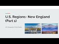 New England Geography and Landmarks