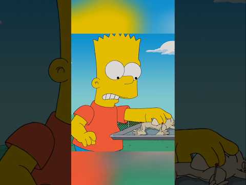 Bart would eat anything for money #shrots #simpsons