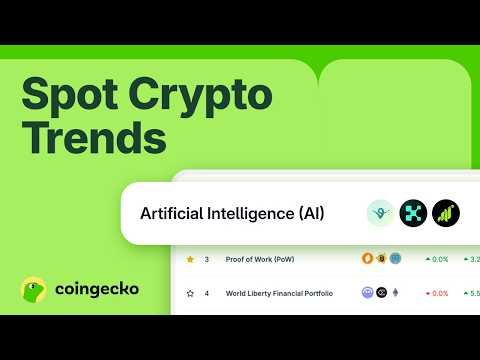 How to Catch Crypto Narratives Early Using CoinGecko