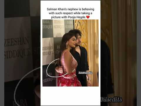 Because he has Salman Khan's qualities.💜✨#ytshort #salmankhan #poojahegde #bollywood #ytviral