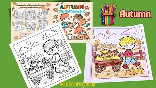Autumn Coloring Compilation | Storytelling Artwork of Kids, Animals & Nature
