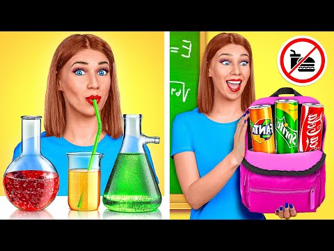 How To Sneak Candy In Class | Crazy Challenge by TeenDO