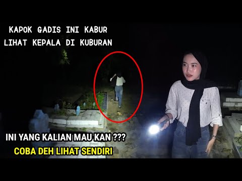GADIS CANTIK TINGGAL DEKAT KUBURAN NGAJAK MAIN DI KUBURAN TAPI ENDING NYA BIKIN KAGET 😱