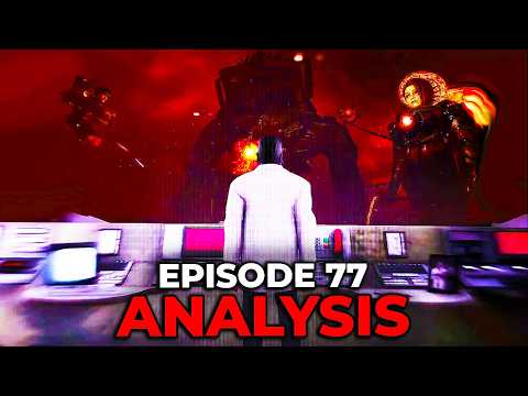 THE END FOR TV-MEN RACE... - SKIBIDI TOILET 77 (full episode) ANALYSIS!