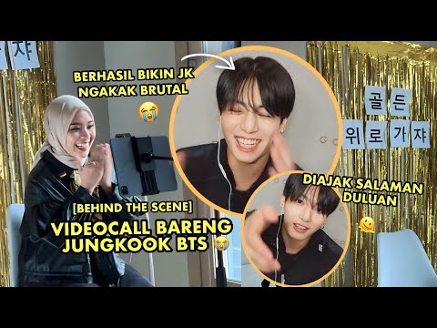 VIDEOCALL SAMA JUNGKOOK BTS! 😭💜 BERHASIL BIKIN JK KETAWA NGAKAK! 🥺 BEHIND THE SCENE FANSIGN 🫠