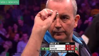 PDC Premier League of Darts 2016 - compilatie week 1-9