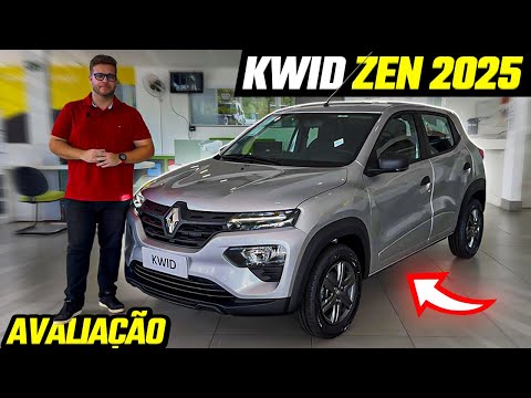 NOVO RENAULT KWID ZEN 2025 - UM DOS MAIS BARATOS DO BRASIL