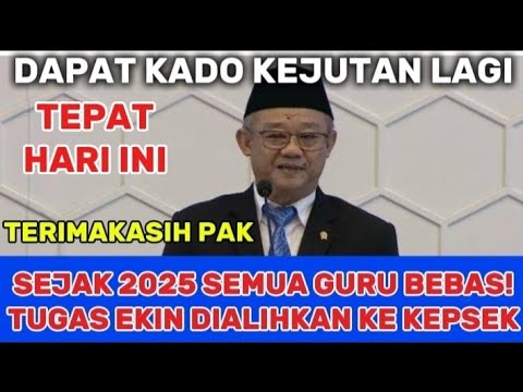 TAHUN 2025 KEPALA SEKOLAH SIBUK, GURU BEBAS ADMINI