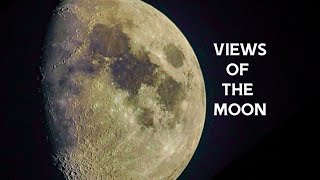 Views of the Moon - Gorgeous Moon Video with Moon Facts!
