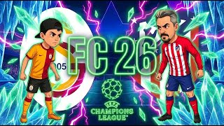 Babam vs Ben! FC 26 Şampiyonlar Ligi’nde Galatasaray – Atletico Madrid | Gol Yağmuru!